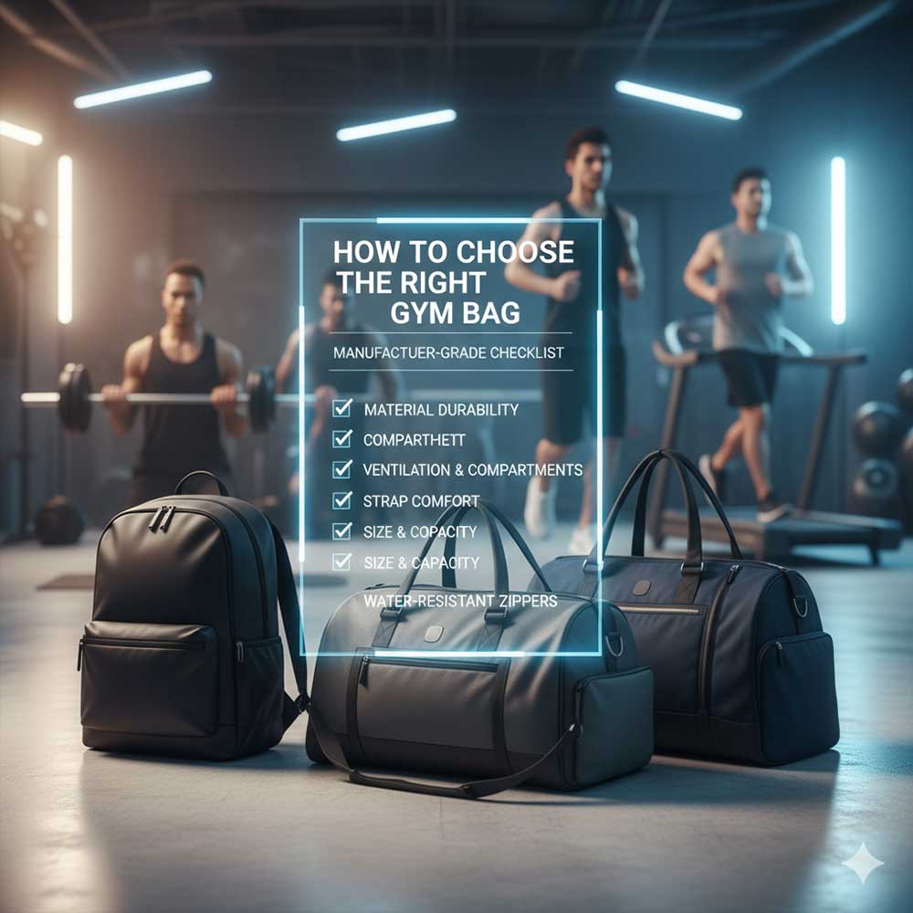 How to Choose the Right Gym Bag (Manufacturer-Grade Checklist)