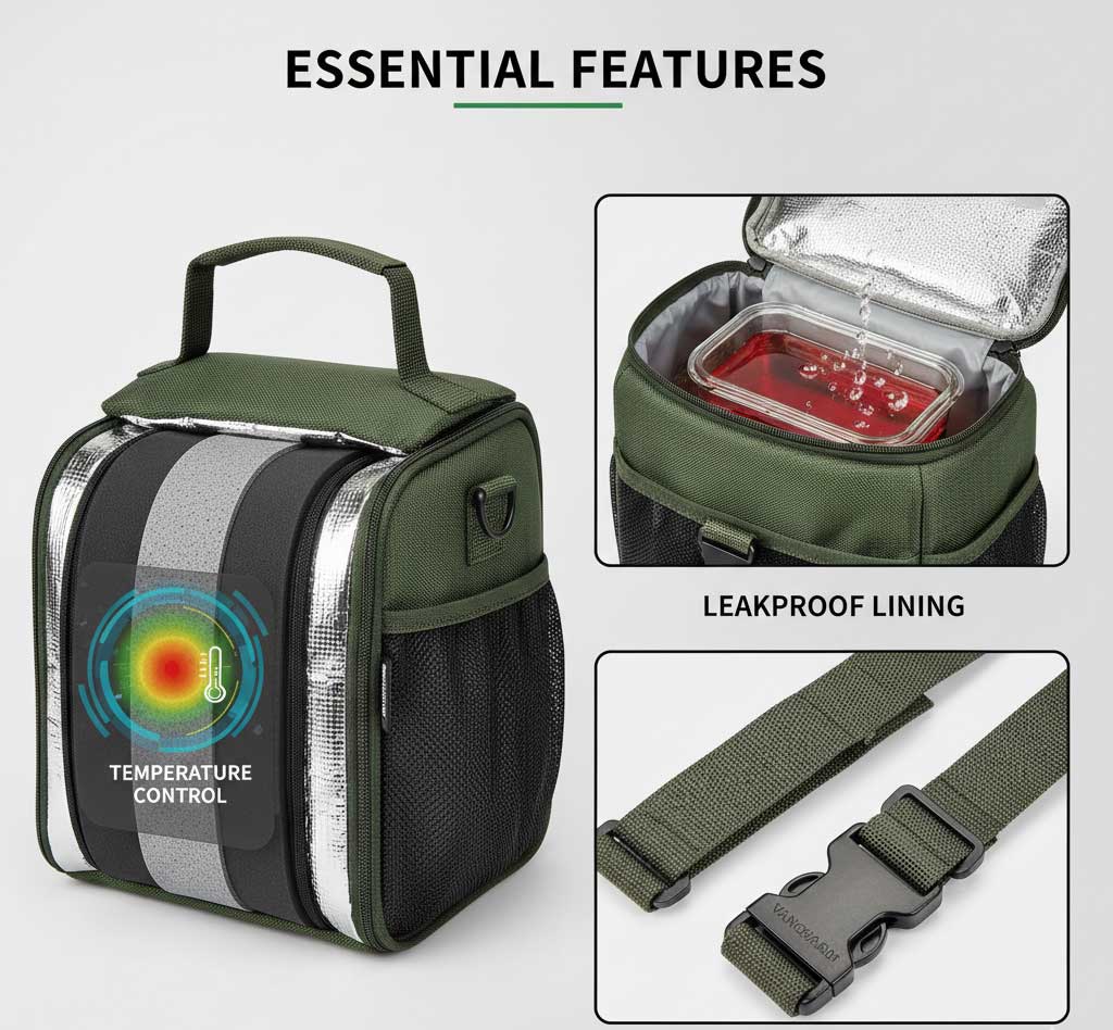 Essential Features for Lunch Bag