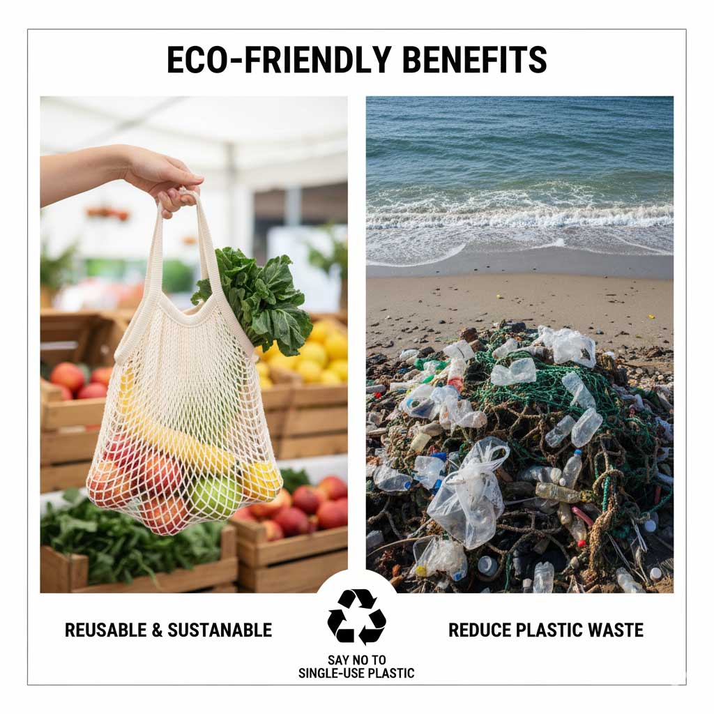 Eco-Friendly Benefits for Mesh Bag
