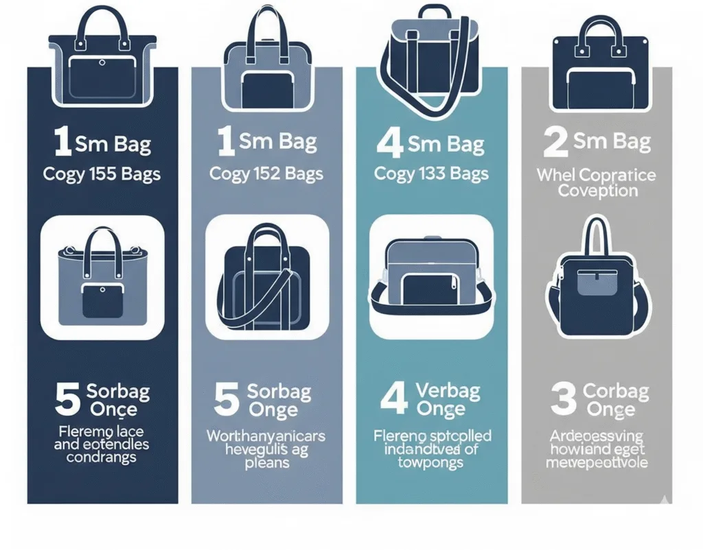 Wat zijn de door de TSA goedgekeurde afmetingen voor handbagage en hoe verschillen deze per luchtvaartmaatschappij? Soorten door de TSA goedgekeurde handbagage