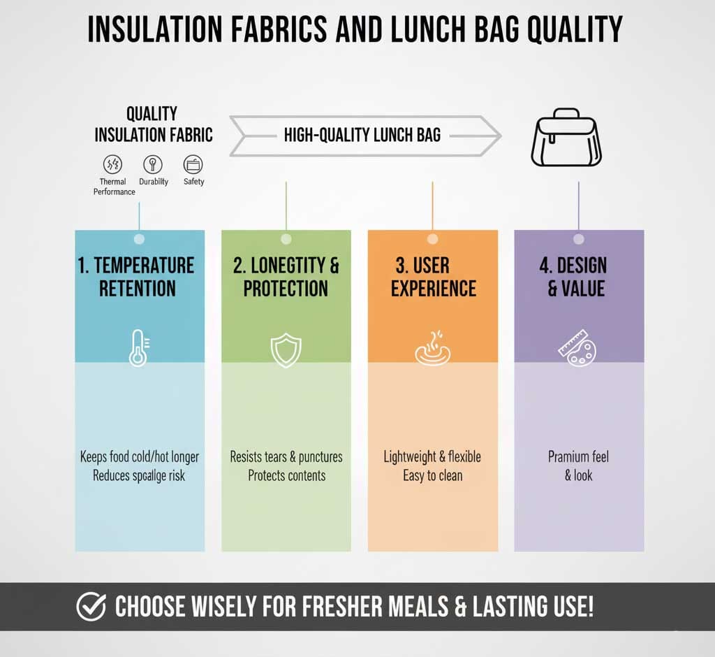 Insulation Fabrics and Lunch Bag Quality