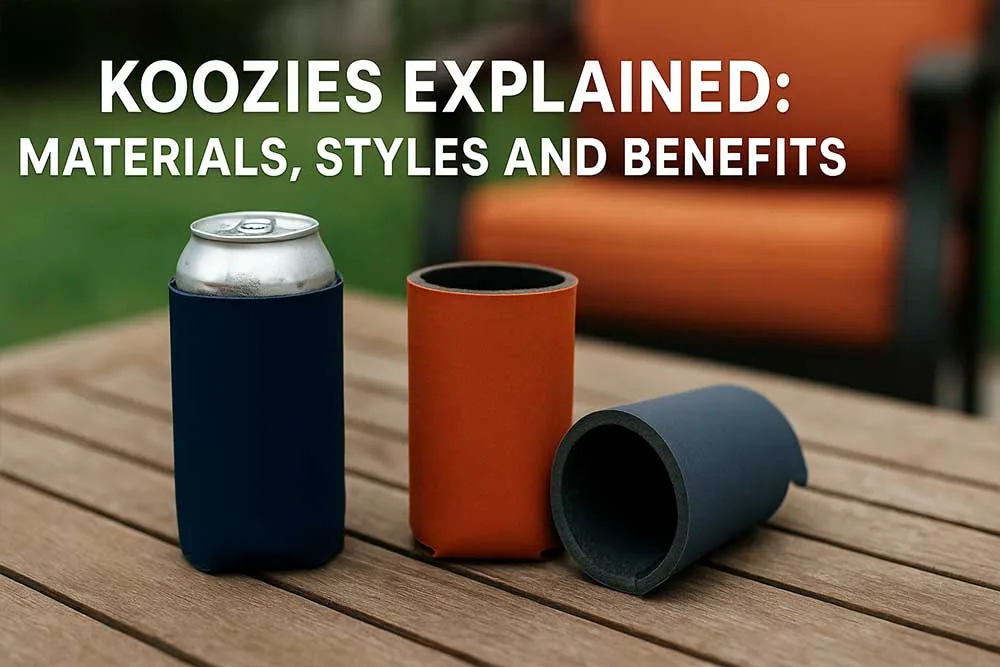 Koozies spiegati: materiali, stili e vantaggi Koozie-s-Spiegazione-Materiali-Stili-e-Benefici