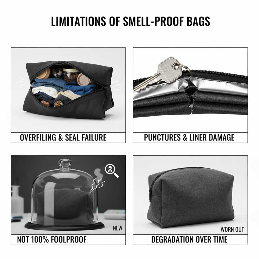 Smell-Proof Bags Explained: How They Work and What to Look For 5 Limitations of Smell-Proof Bags