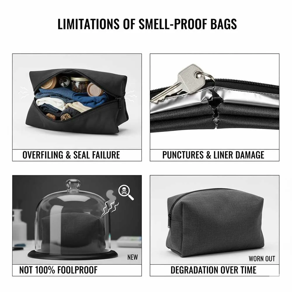 Bolsas antiolor: explicación: cómo funcionan y qué buscar Limitaciones de las bolsas herméticas