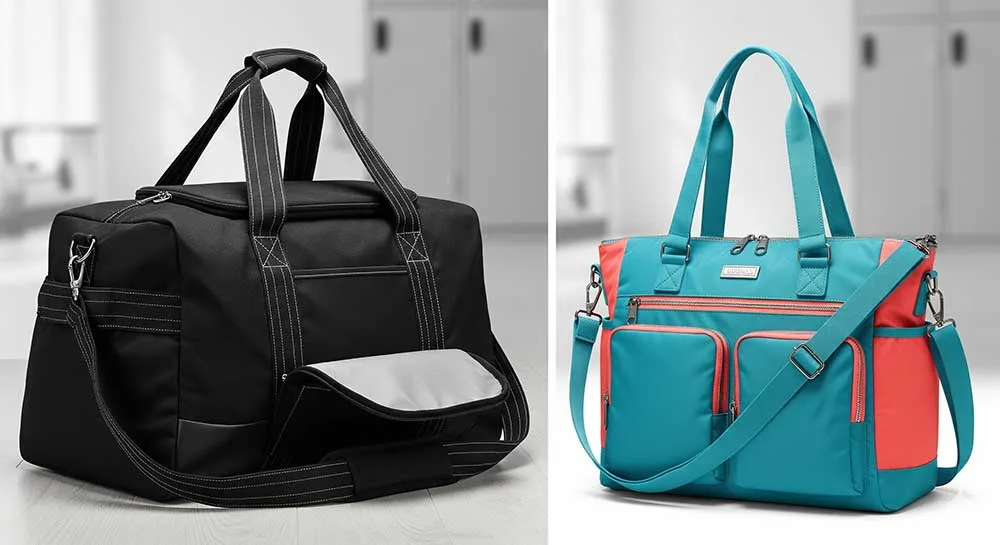 Bolsas de gimnasio para hombre y mujer: diferencias de diseño y uso