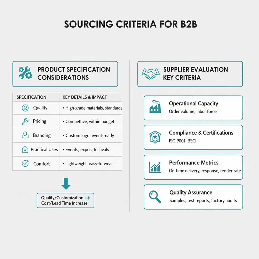 Sourcing Criteria for B2B
