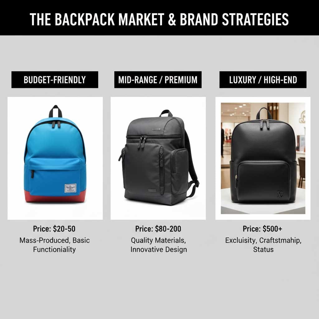 The Backpack Market and Brand Strategies