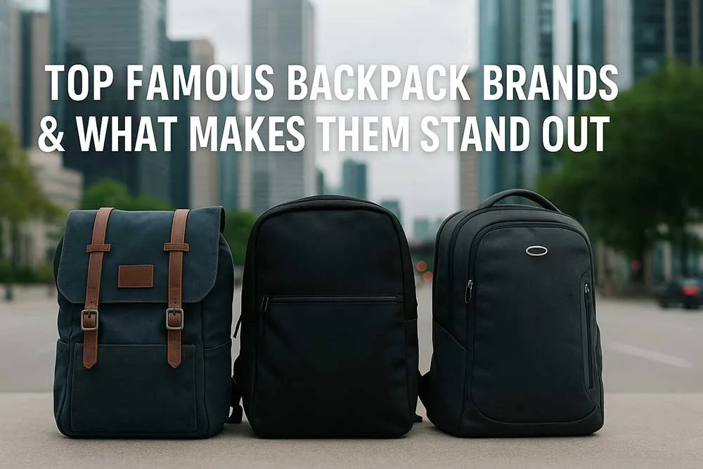 Principais marcas de mochilas famosas e o que as destaca