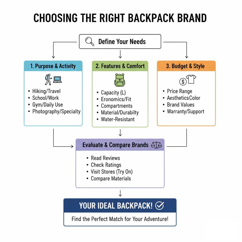 Choosing the Right Backpack Brand