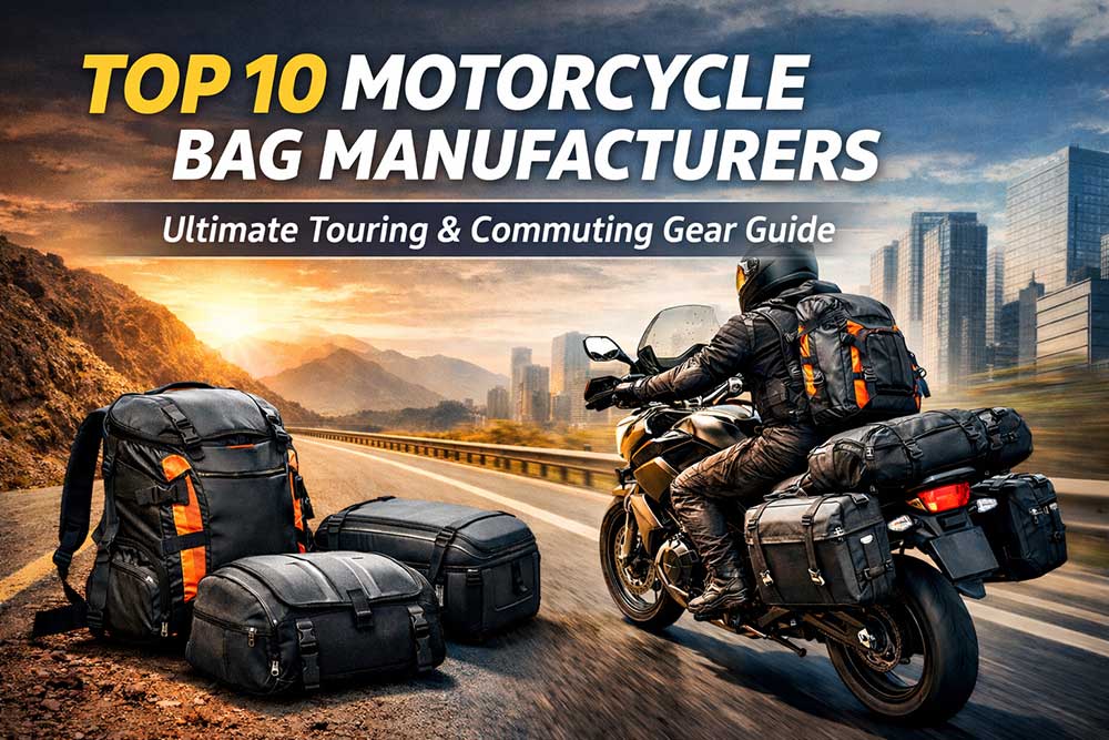 10 Best Motorcycle Bag Manufacturers for Touring and Commuting
