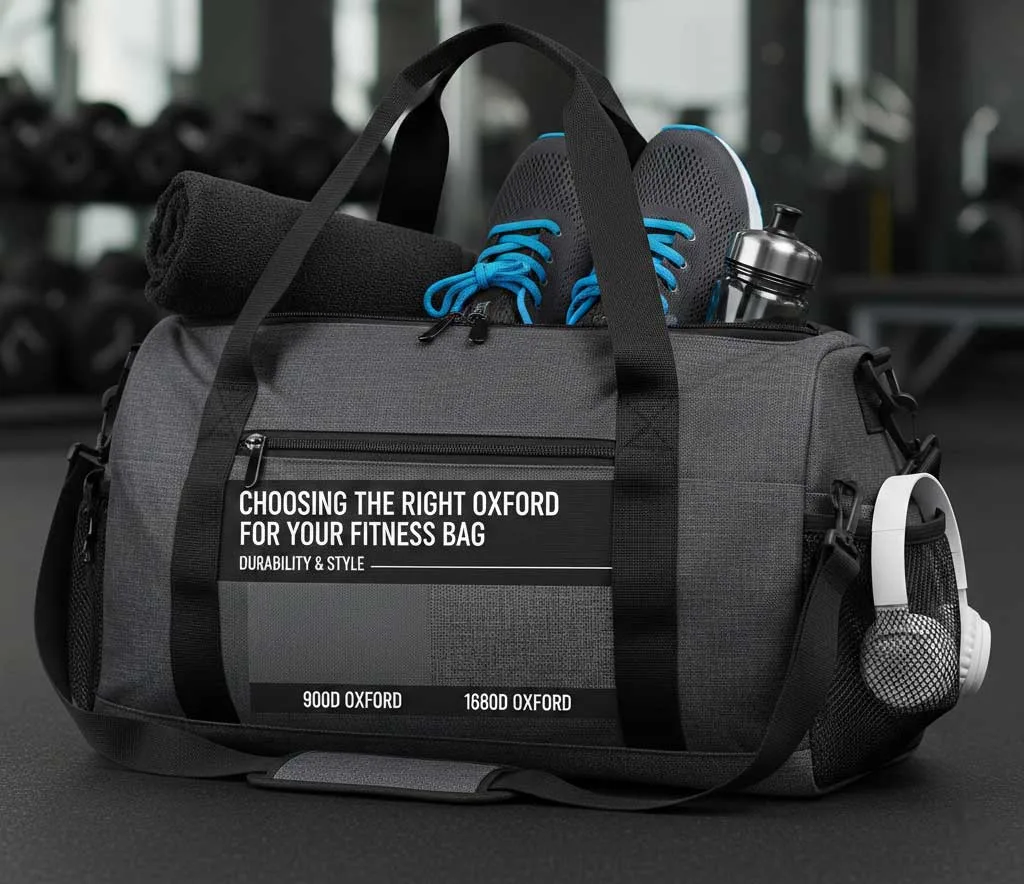 Belangrijkste redenen om te kiezen voor 900D of 1680D Oxford voor je sporttas 5 De juiste Oxford kiezen voor uw fitnesstas
