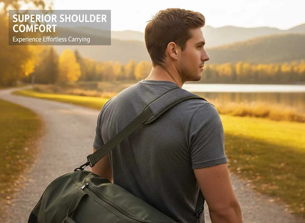 3 façons d'améliorer la bandoulière de votre sac de sport avec une éponge 3 Confort de la bandoulière