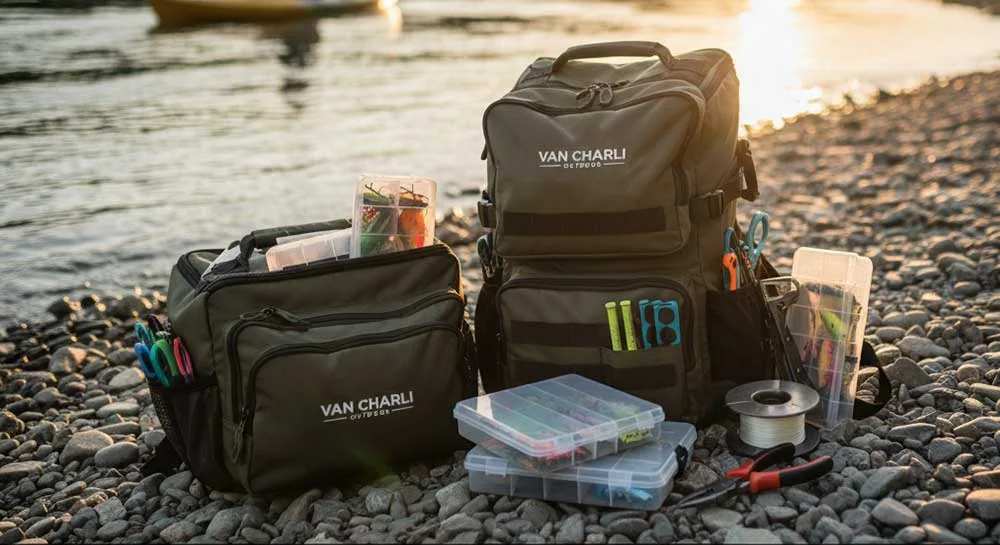 bets fishing tackle bags hiking Gonex Bag as well as strong side rod hooks that do not occupy internal storage space but allow easy access to your fishing rods when needed Specification Ozark Trail Saltwater 15 Liter