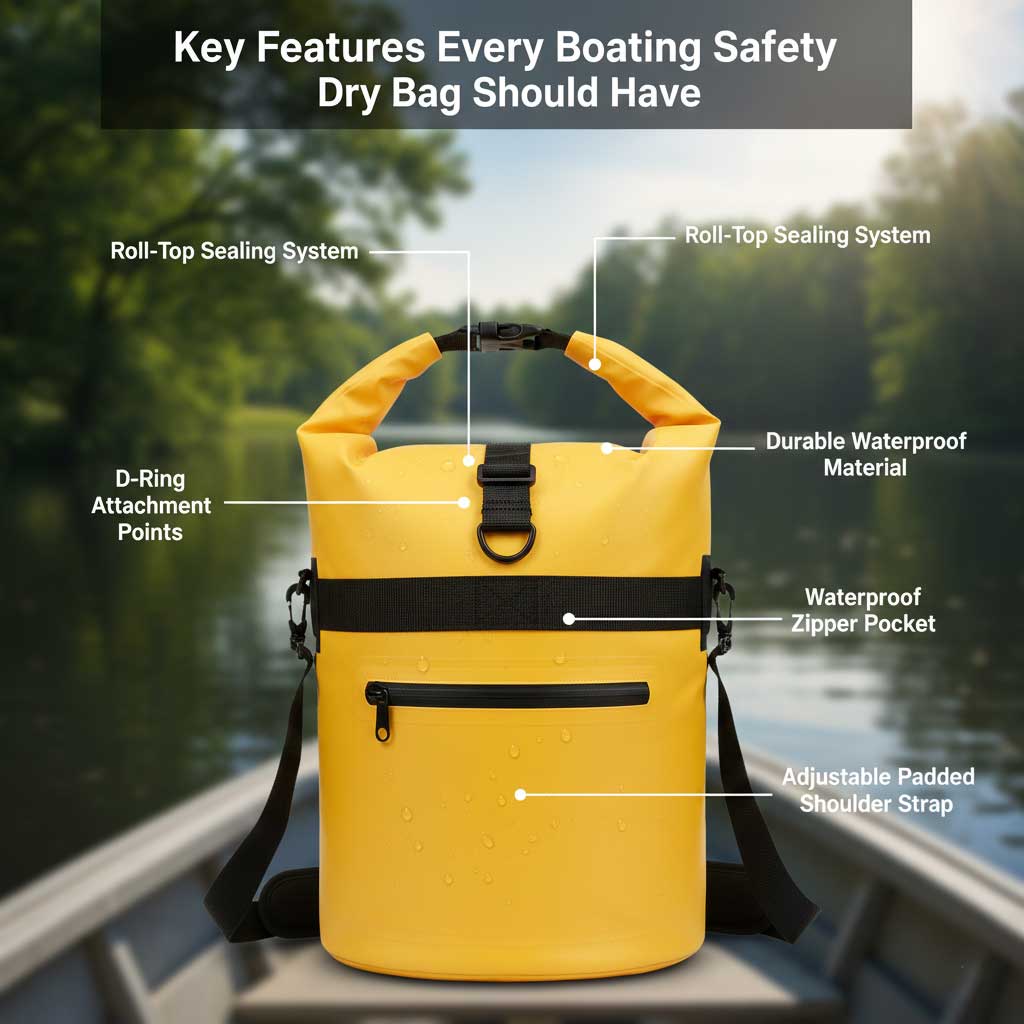 Key Features Every Boating Safety Dry Bag Should Have