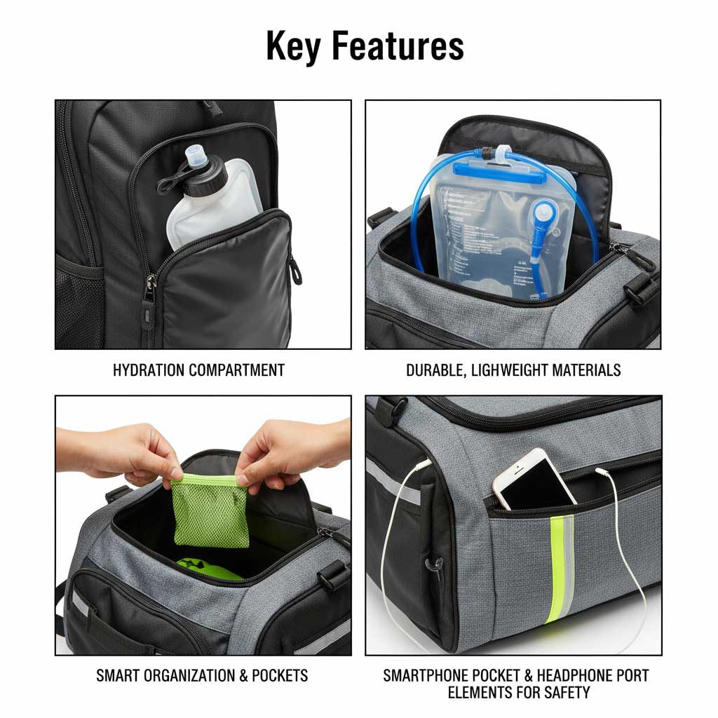 Lightweight Fitness Bags for Running and Gym Training Bags What Sets Them Apart 3 Key Features