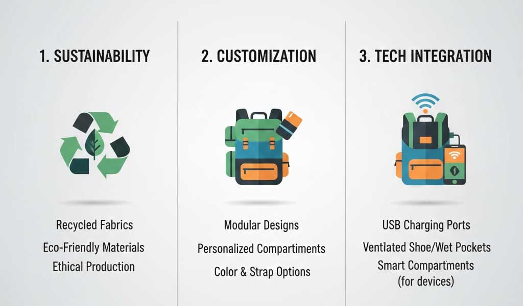 Key Trends in Fitness Bags