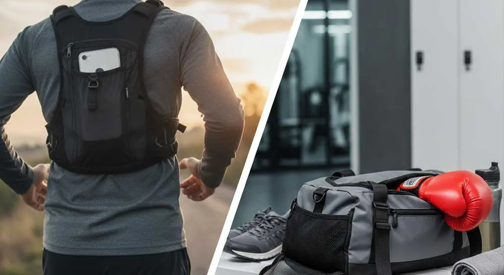 Bolsas de fitness ligeras para correr y entrenar en el gimnasio: ¿qué las diferencia?