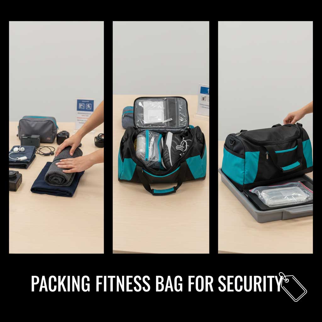 Packing Fitness Bag for Security