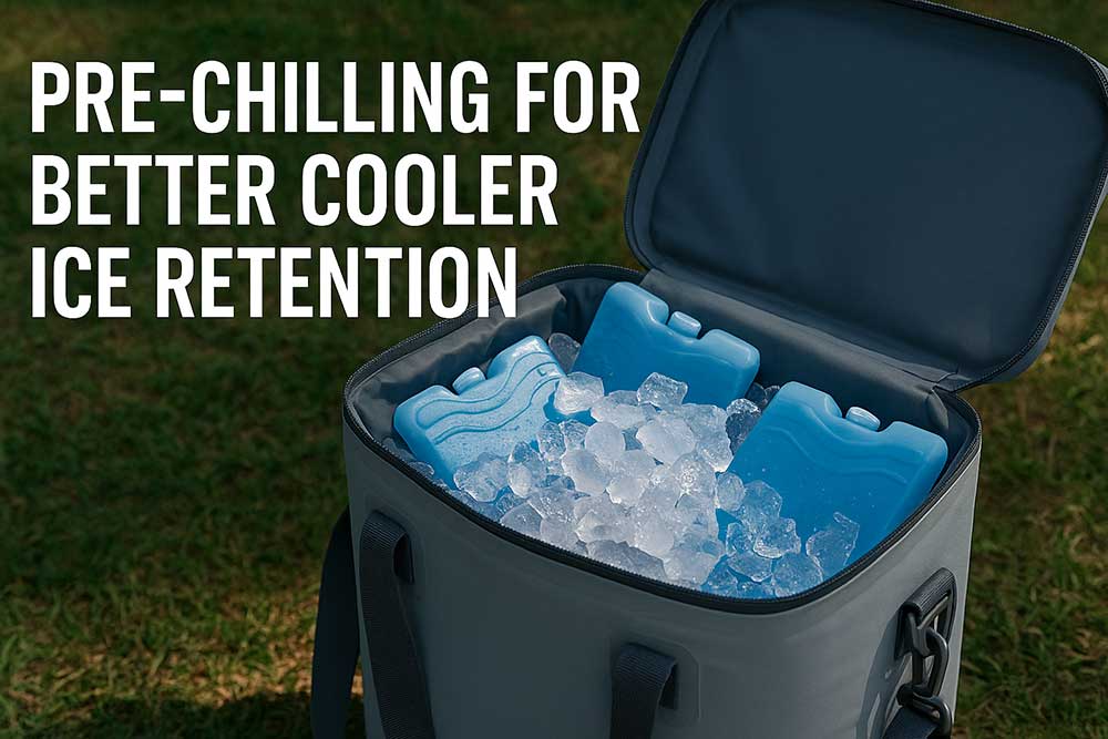 Pre-Chilling for Better Cooler Ice Retention