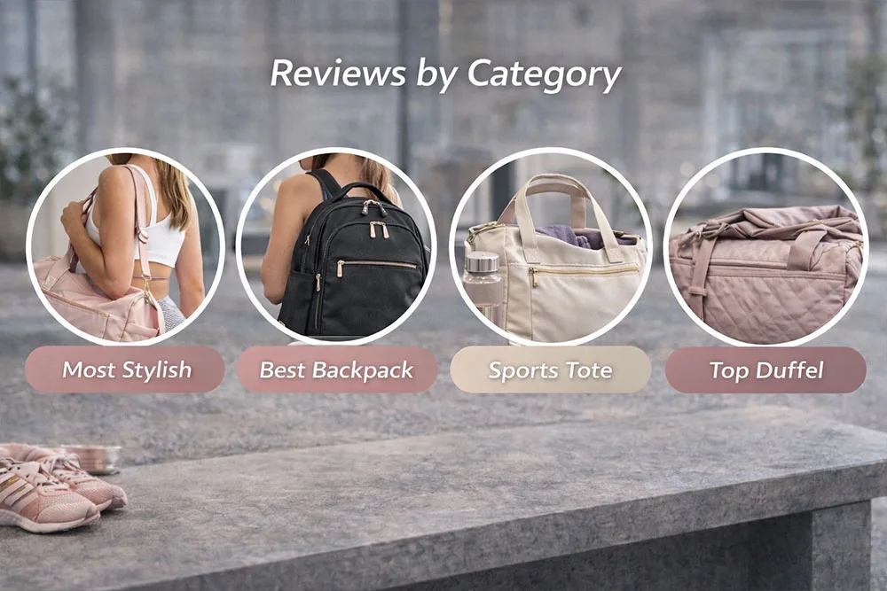 Les meilleurs sacs de sport pour femmes : design et caractéristiques 4 Avis par catégorie