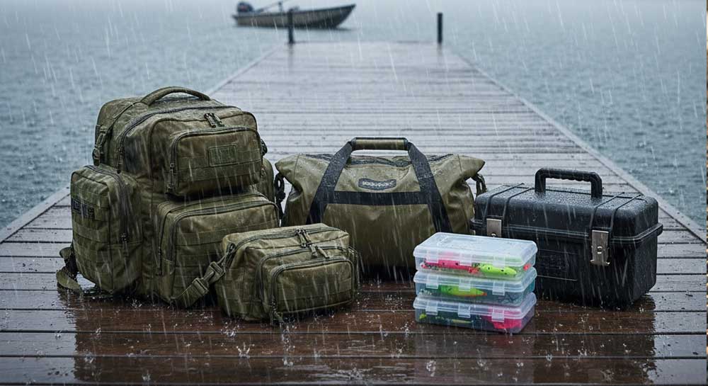 Top 5 Waterproof Tackle Storage Picks for Rainy Days