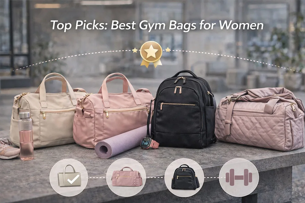 Les meilleurs sacs de sport pour femmes : design et caractéristiques 3 Notre sélection des meilleurs sacs de sport pour femmes