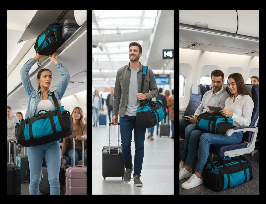 Traveler Experiences with Fitness Bags