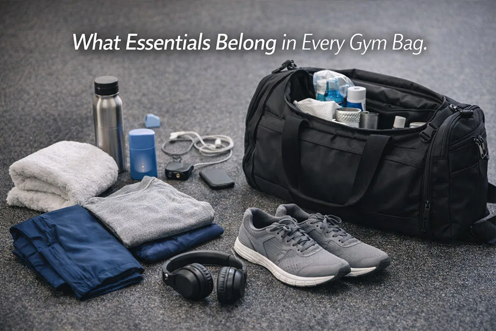 Qué artículos esenciales no pueden faltar en ninguna bolsa de gimnasio 2 Qué artículos esenciales deben estar en cada bolsa de gimnasio