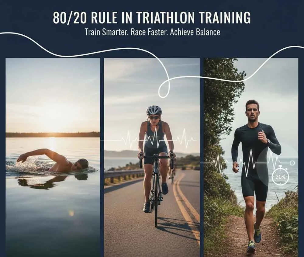 La guida definitiva alla regola 80/20 per l'allenamento di nuoto e triathlon 6 Regola 80/20 nell'allenamento del triathlon