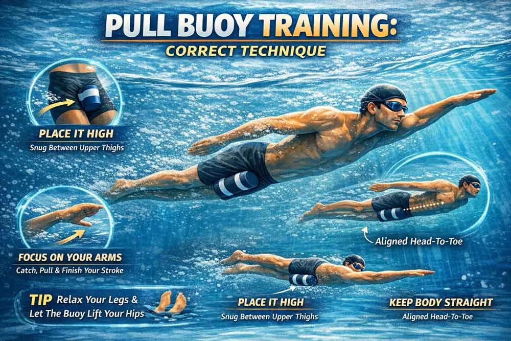 So verwenden Sie einen Pullbuoy: Richtige Technik & Häufige Fehler 4 Pull-Buoy-Training: Richtige Technik