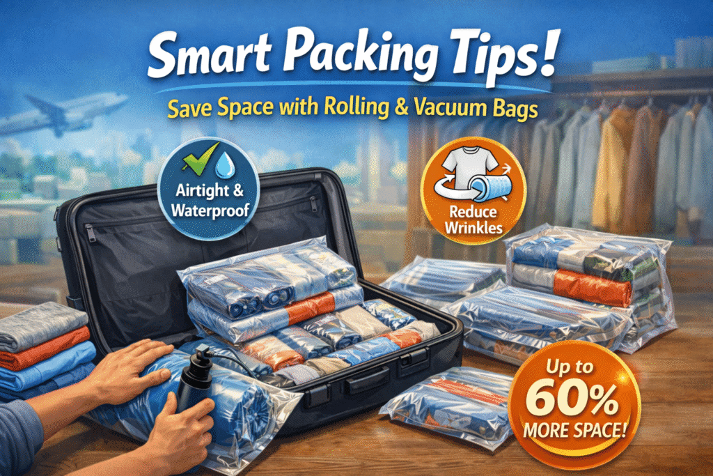 How to Vacuum Pack Clothes Effectively with TPU Bags