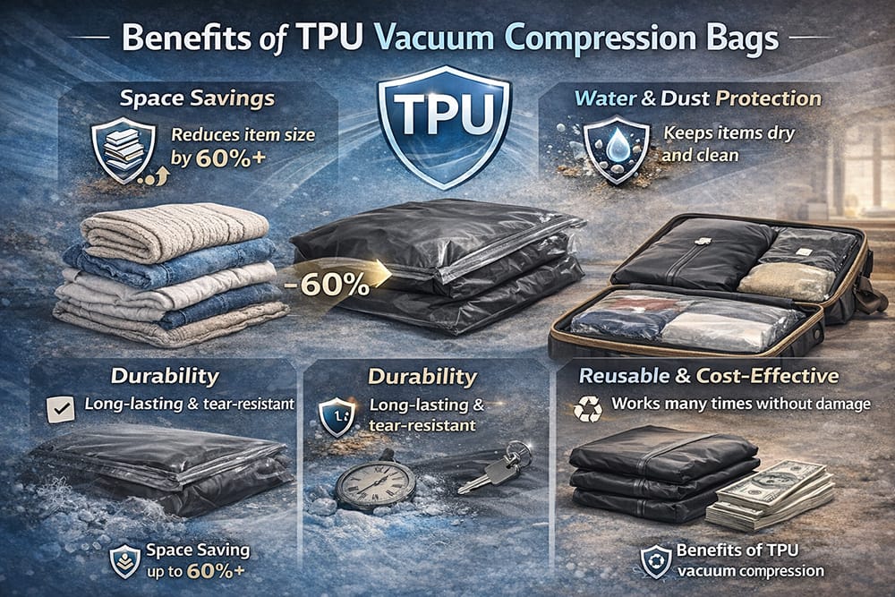 Benefits of TPU Vacuum Compression Bags