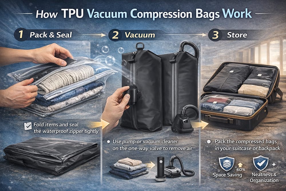 How TPU Vacuum Compression Bags Work