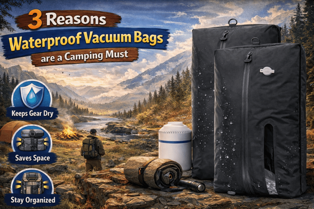 3 Reasons Waterproof Vacuum Bag is a Camping Must