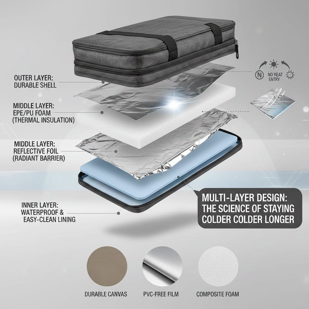 Cooler Bag Materials and Layers