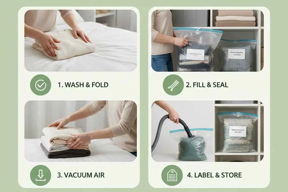 Comment utiliser les sacs sous vide en TPU