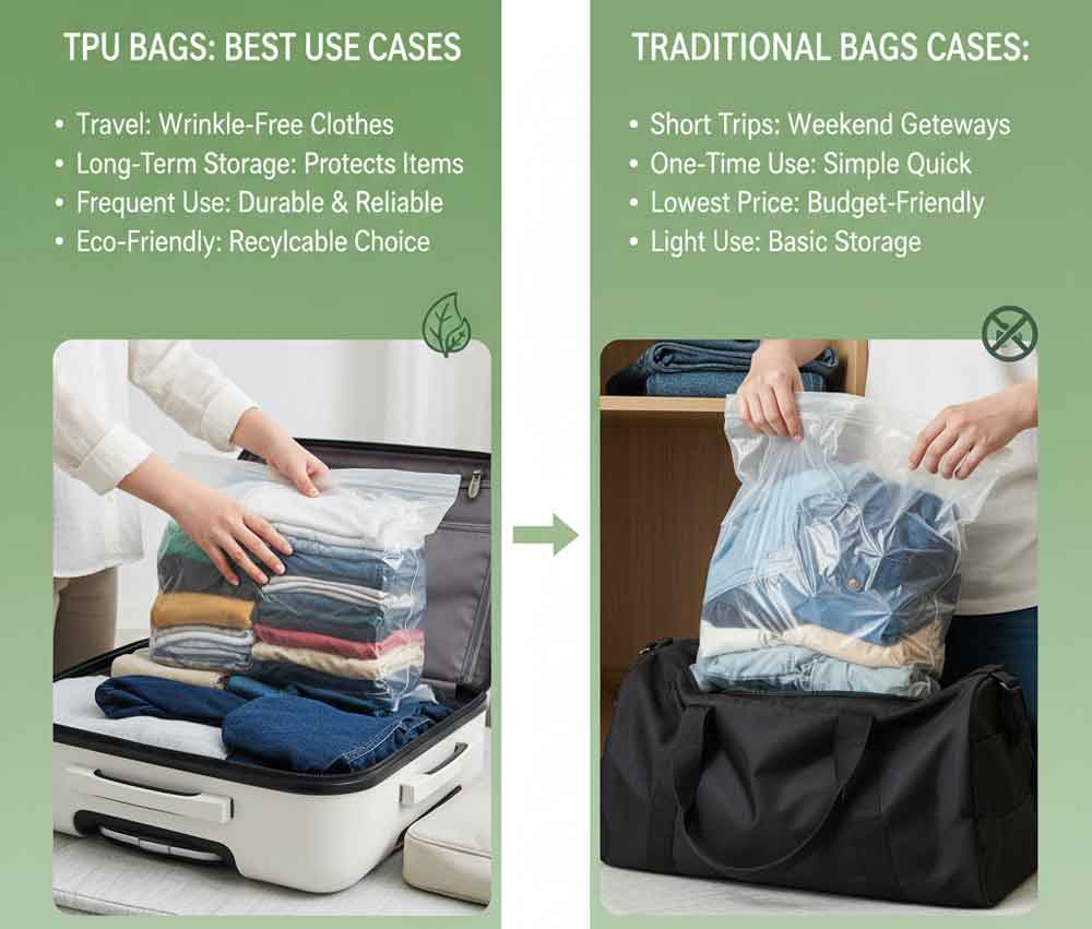 TPU vs Traditional Vacuum Bags: Pros and Cons 5 Best Use Cases