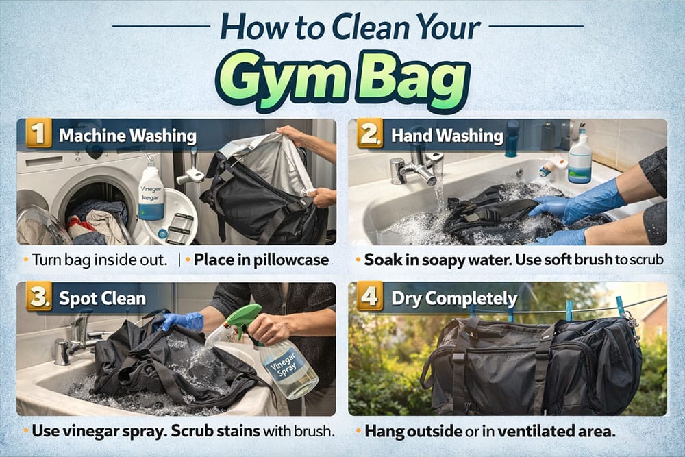 How to Clean Your Gym Bag
