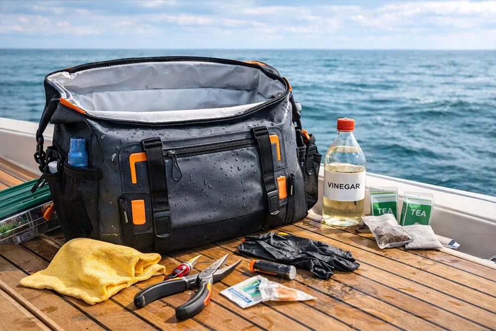 Come prevenire l'odore di pesce nella borsa da pesca impermeabile Come prevenire l'odore di pesce nella borsa da pesca impermeabile