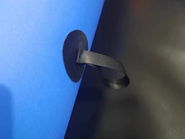 Reinforced Webbing D-Ring Attachment System