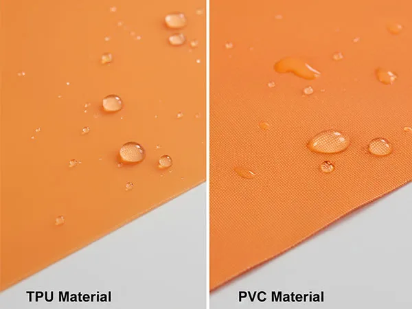 Opblaasbare kajakstabilisator 5 Materiaalopties: TPU en PVC