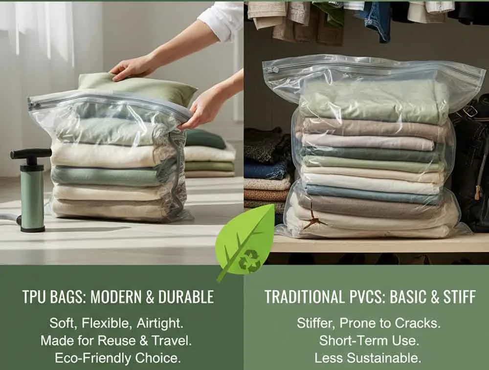 Sacs sous vide en TPU vs sacs traditionnels : avantages et inconvénients 3 Que sont les sacs en TPU et les sacs traditionnels ?