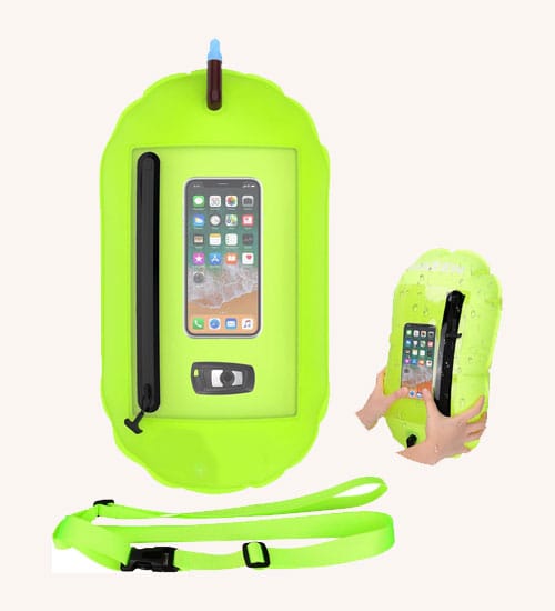 waterproof swim buoy bag