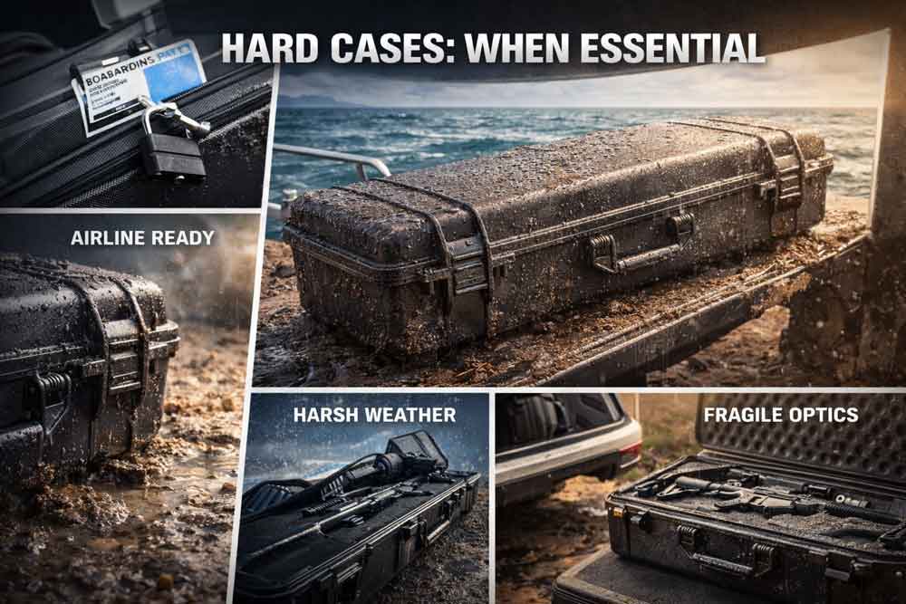 IP67 Waterproof Gun Case: Soft vs Hard — Ultimate Guide 5 Hard cases: when essential