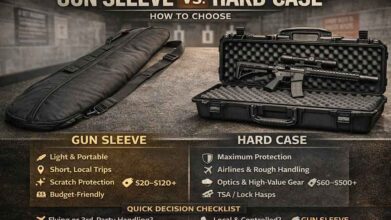 Gun Sleeve vs Hard Case: How to Choose (2026 Guide)