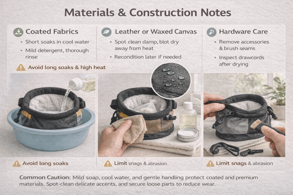 Materials and construction notes