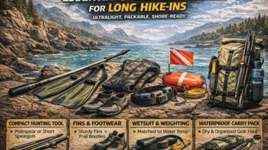 5 Best Shore-Based Spearfishing Gear for Long Hikes