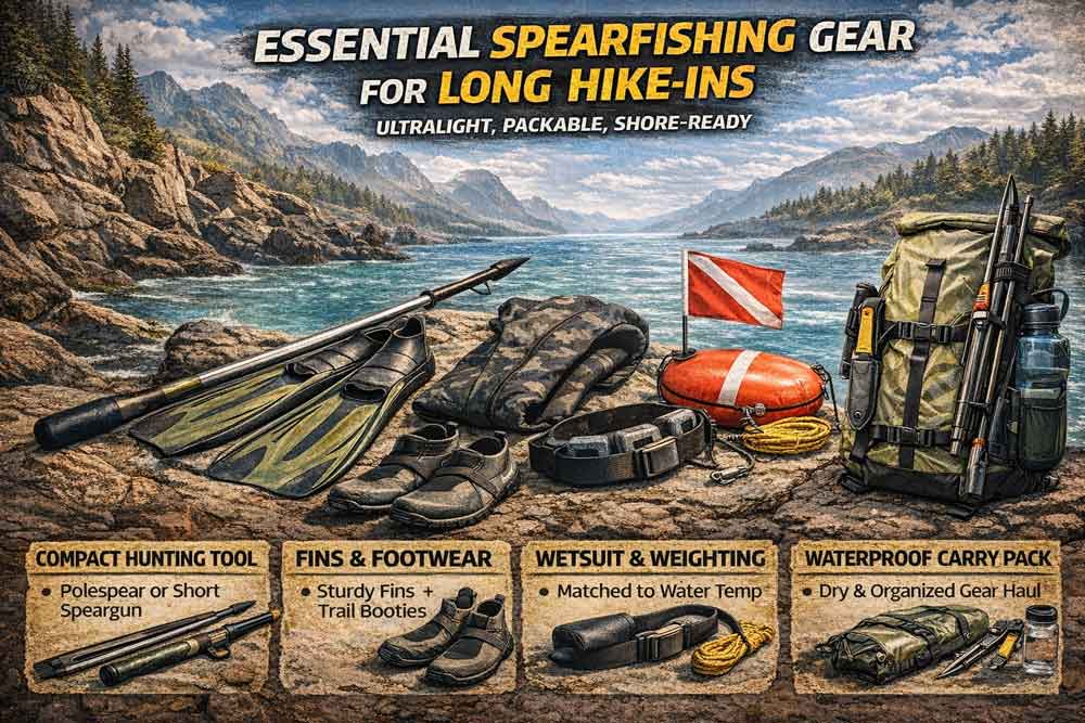 5 Best Shore-Based Spearfishing Gear for Long Hikes