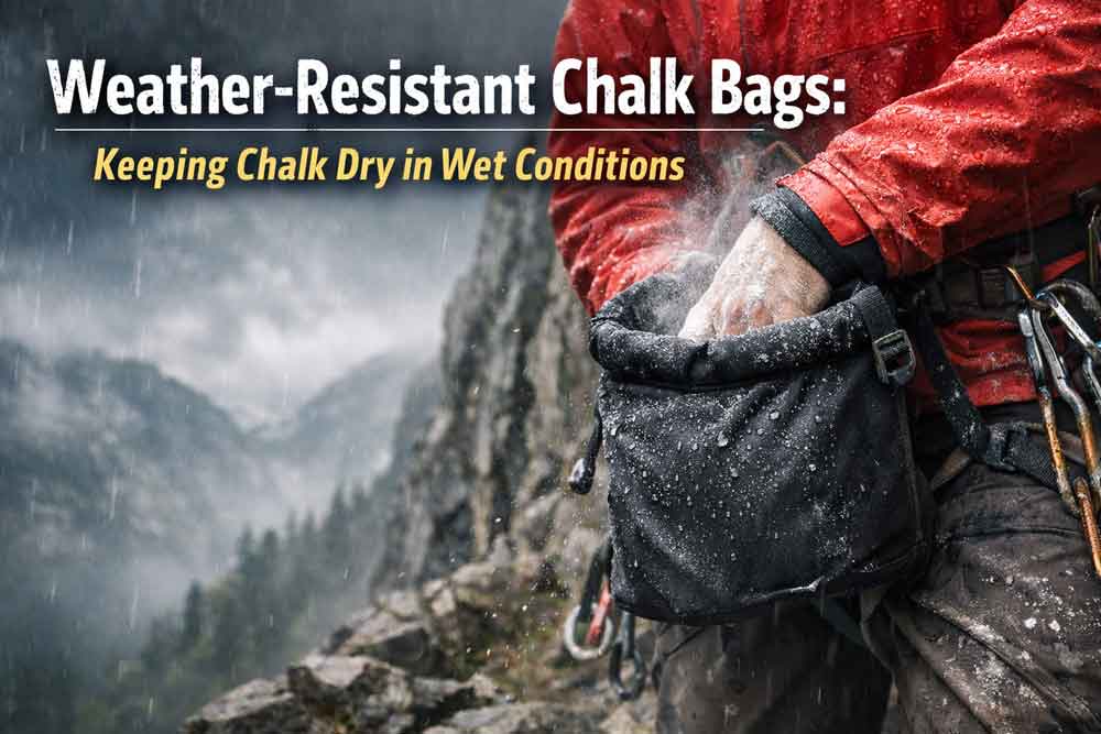 Weather-Resistant Chalk Bag: When and How to Choose