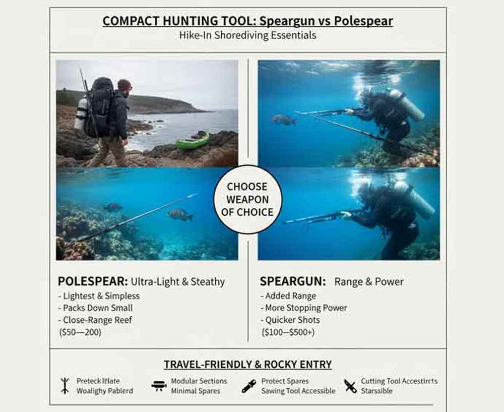 Compact Hunting Tool (Speargun or Polespear)